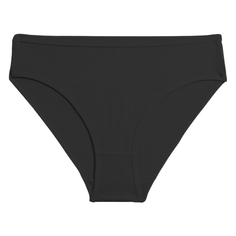 European and American Women's Underwear Cross-Border Underwear Waist Bikini Comfortable Half-Covering Briefs 95 Cotton Underwear Export