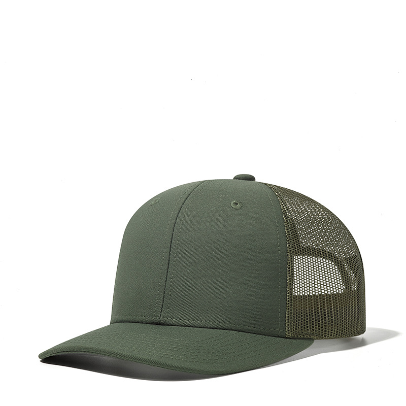 Picture of Wish Micro Bend Hat Rim Truck Hat Men's Outdoor Sun Shading Net Hat Mountaineering Fishing Truck Drivers Hat