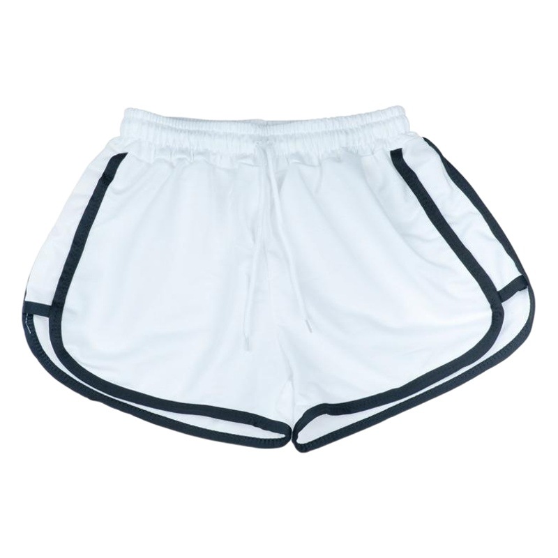Strap/Tether Loose High Waist Sports Shorts Women's Running Yoga Wide Leg Hot Pants Trendy Casual Beach Pants Summer Trendy