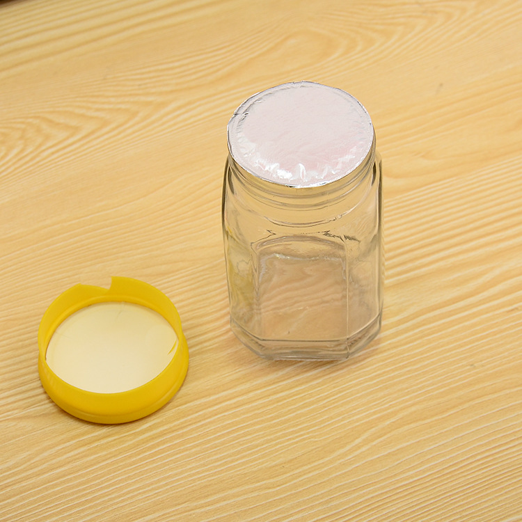 Picture of Honey bottle electromagnetic induction aluminum foil gasket oil bottle tin foil glass sealing film sealing easy to tear film