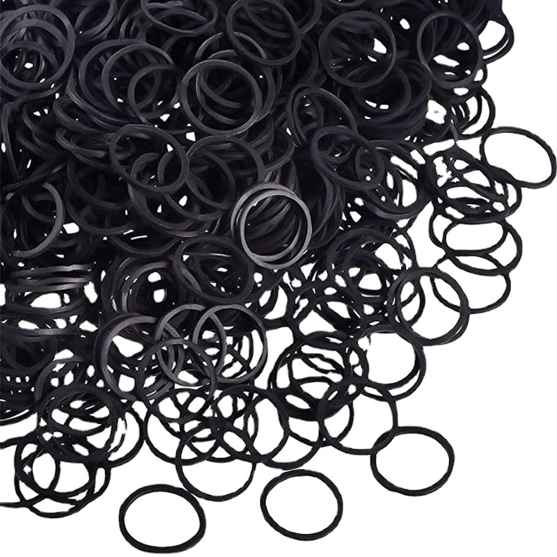 Foreign trade cross-border spot wholesale strong pull continuous disposable small rubber band children tie small braid head rope rubber band