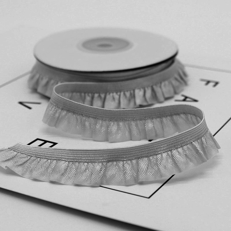 Picture of Bluebird 15mm Unilateral Auricularia Lace Ribbon Wrinkled Wrinkled Strap Ruffled Elaine Belt Baby Clothes Pet Clothes