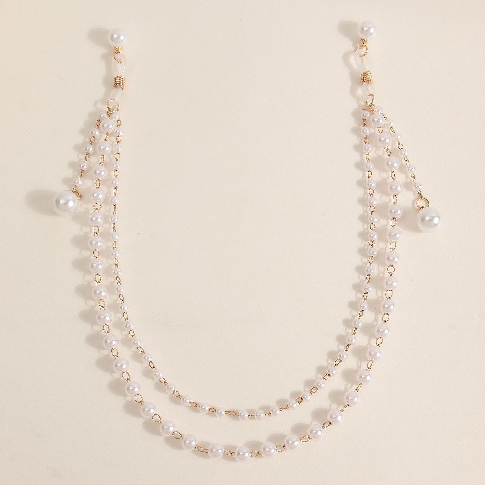 Picture of European and American Personality Exaggerated Nipple Chain Body Chain Accessories Women's Cross-border Nightclub Sexy Milk Chain Imitation Pearl Tassel Chest Chain