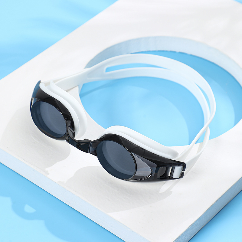 Picture of Factory wholesale new silicone swimming goggles adult anti-fog eye protection swimming goggles close fit waterproof swimming glasses