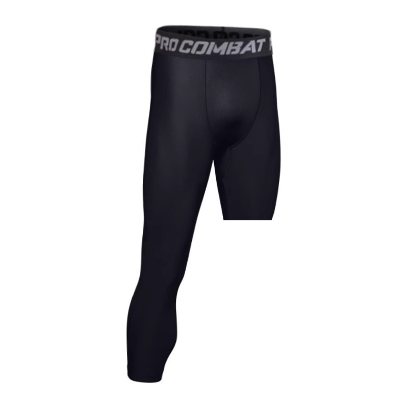 Picture of Amazon Sports Tight Pants American Men's Fitness Running Pants PRO Quick-drying Basketball Cropped Leggings Cross-border