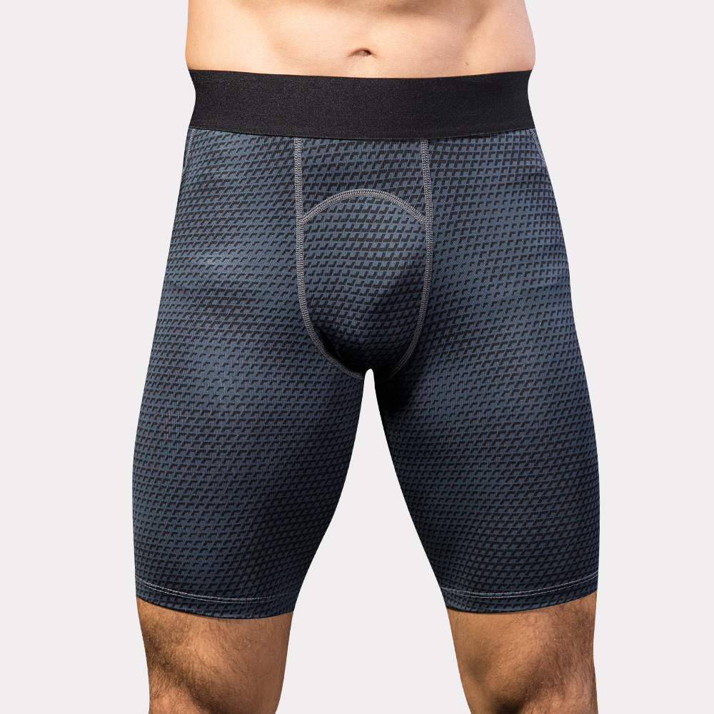 Picture of Men's 3D Printing Training Fitness Running Sports Pants Amazon Elastic Tight Quick-Drying Shorts 4005