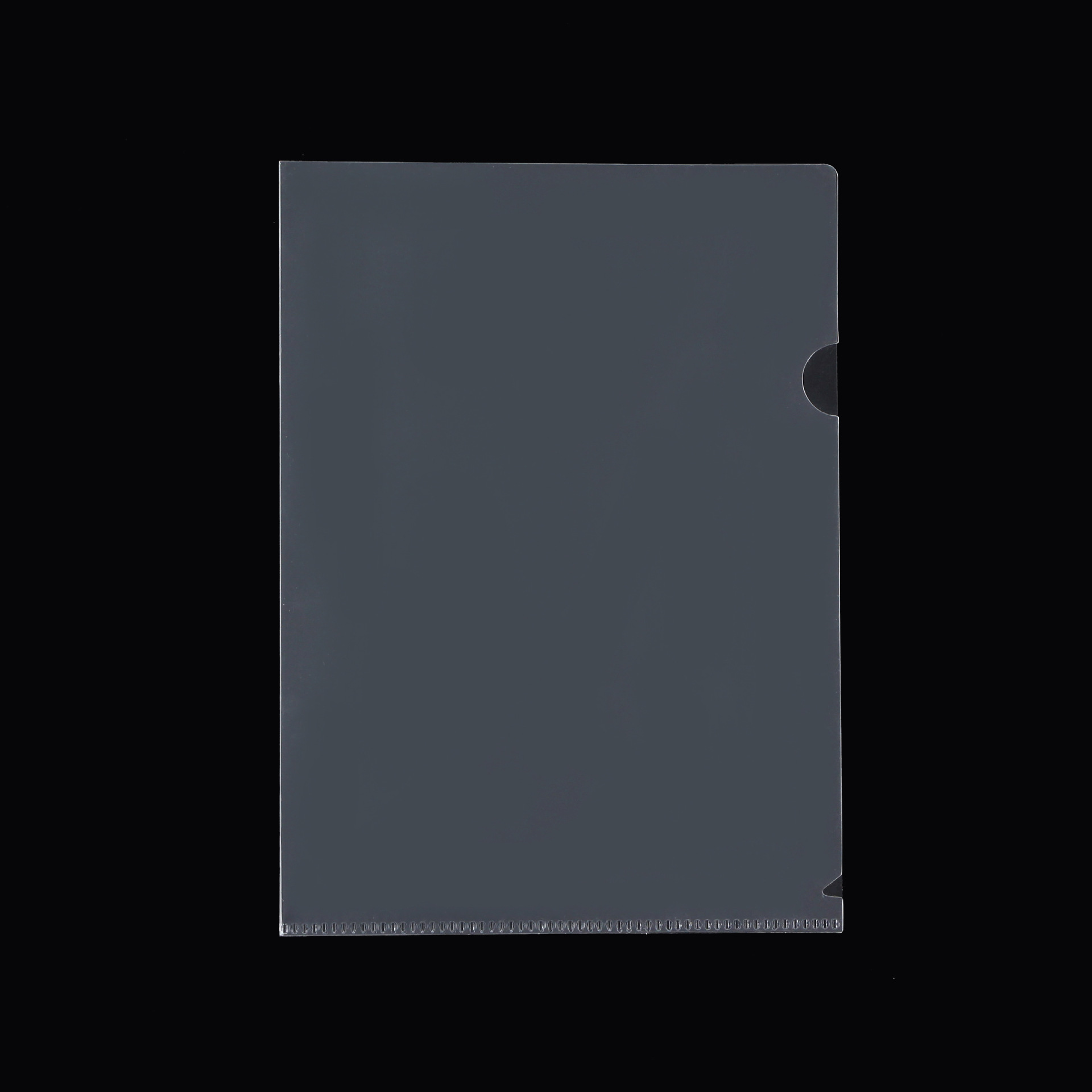 Picture of A4A5 Single Page Folder Wholesale Pp Plastic L-Shaped Folder Student Test Paper Office Colorful Folder with Logo Printing