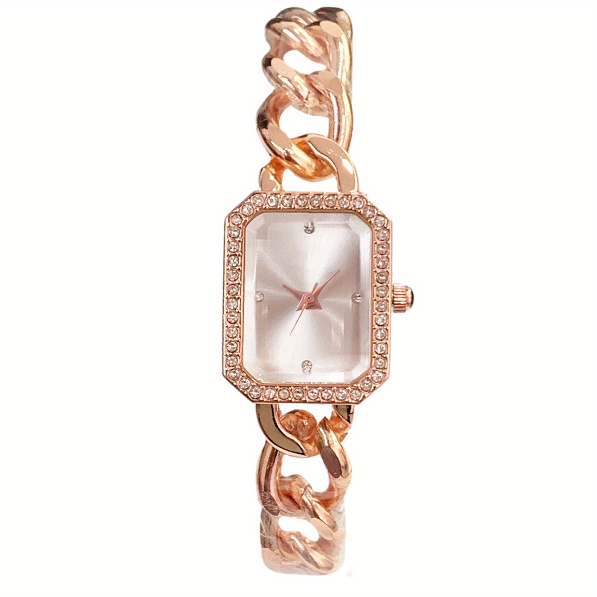 Picture of Live with Goods Hot Selling Chain Decorative Women's Bracelet Watch Distinctive Square Small Dial All-match Chanel Style Women's Watch