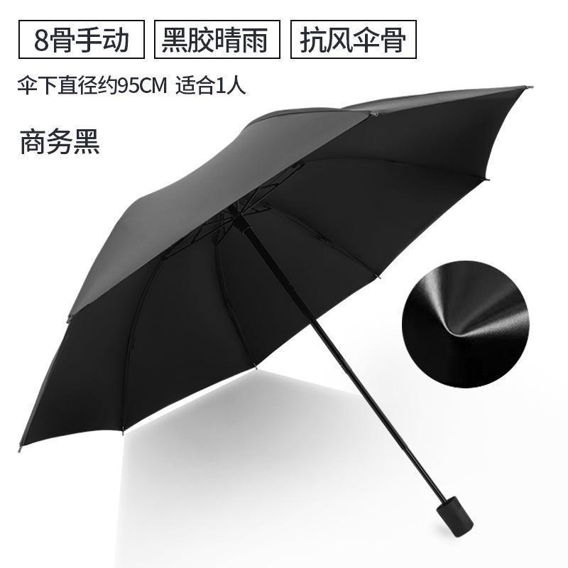 Picture of A large number of wholesale automatic folding umbrellas for men and women sunshade sunscreen UV protection rain umbrella can be set advertising