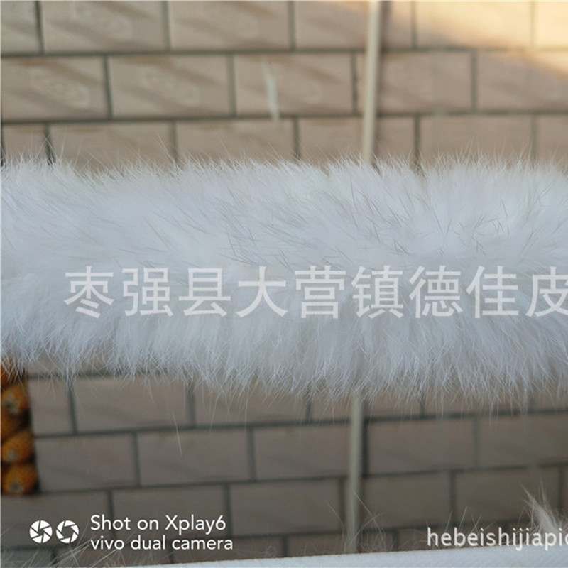 Picture of Wholesale rabbit wool strip 5cm fur hat strip DIY Tang suit Cape pet clothing fur strip wool strip wool edge