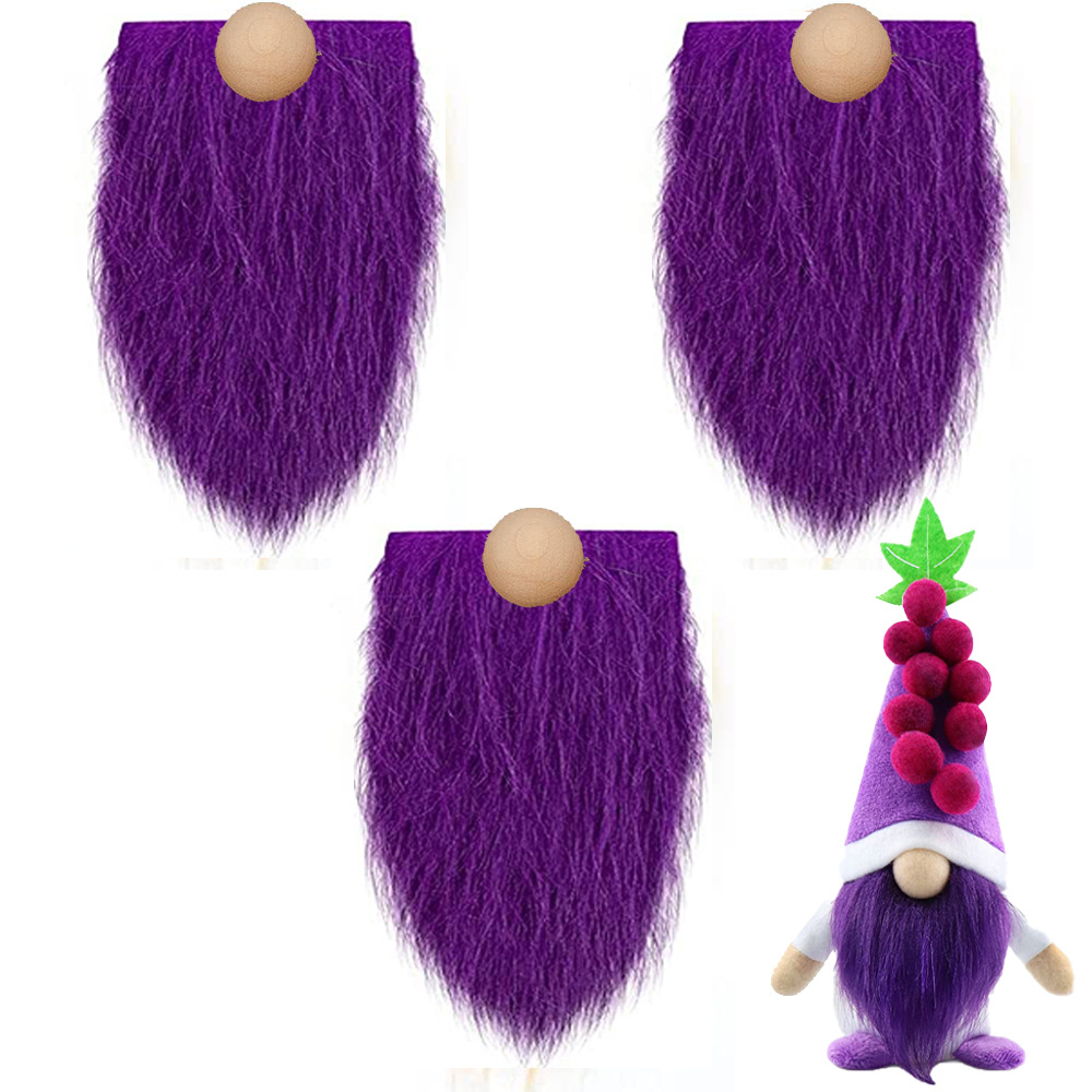 Picture of Cross-Border Gnome Dwarf Beard Artificial Hair Beard Easter Christmas Decoration Handmade DIY Accessories Lace