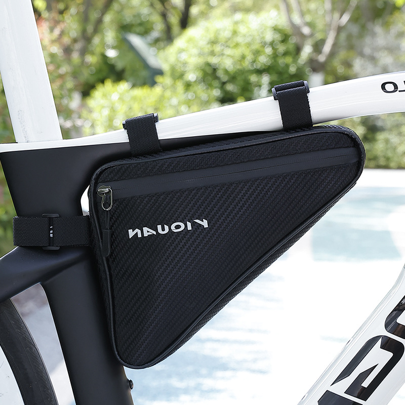 Bicycle Bag Front Beam Triangle Bag Large Capacity Mountain Road Bike Riding Bag Water-repellent Crossbeam Bag Riding Equipment