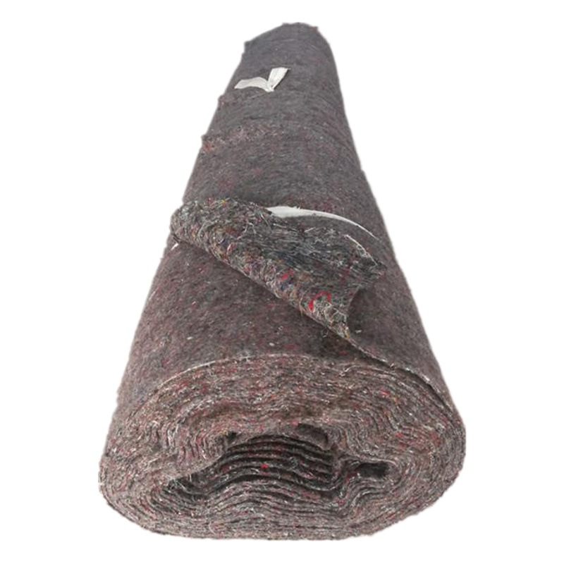 Black Heart Cotton Maintenance Felt Packaging Cotton Felt Insulation and Cold-Proof Non-Woven Felt Construction Site Geotextile Anti-Grass Moisturizing Felt