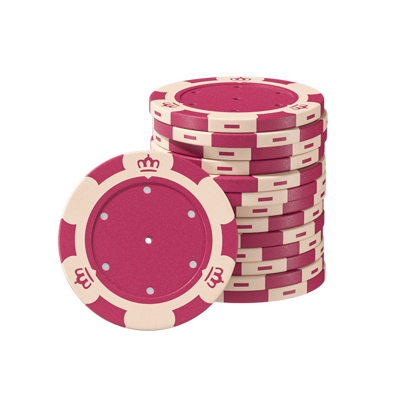 Picture of Blank chip coins, crown clay chip points, concert support images, customizable, no face value chip coins