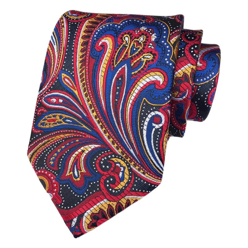 Tie Factory in stock Supply Men's Business Casual Professional Fashion Tie Polyester Yarn-dyed Striped Tie
