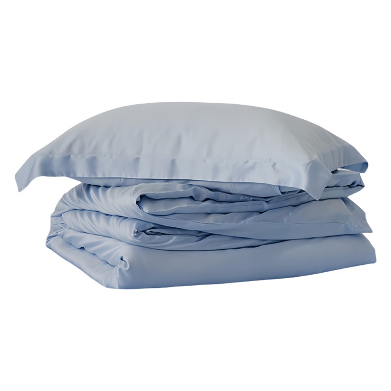 Filon Viro Light Luxury Tencel Bed Four-Piece Solid Color Style Summer Ice Silk Quilt Cover for Naked Sleeping Silky and Cool Feeling