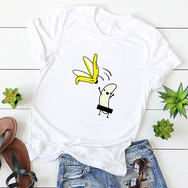 [Same day] cross-border supply of T-shirt printed T-shirt women's short-sleeved women's clothing