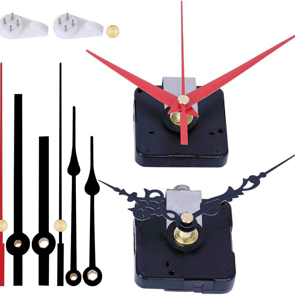 Picture of Cross-border hot selling DIY clock movement mute wall clock accessories clock Wall watch core mechanism 2 Movement +5 sets of clock needle