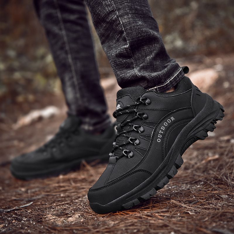Picture of Plus size spring men's shoes 45 waterproof 46 outdoor leisure sports 47 large travel hiking shoes men's 48