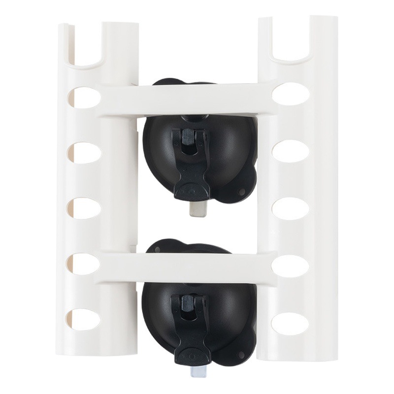 Factory direct new fishing gear fishing rod bracket plastic double plug rod protector fishing gear fishing box rod accessories