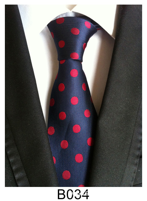 Picture of Manufacturers wholesale tie polyester jacquard tie men's casual formal wear professional business tie in stock supply