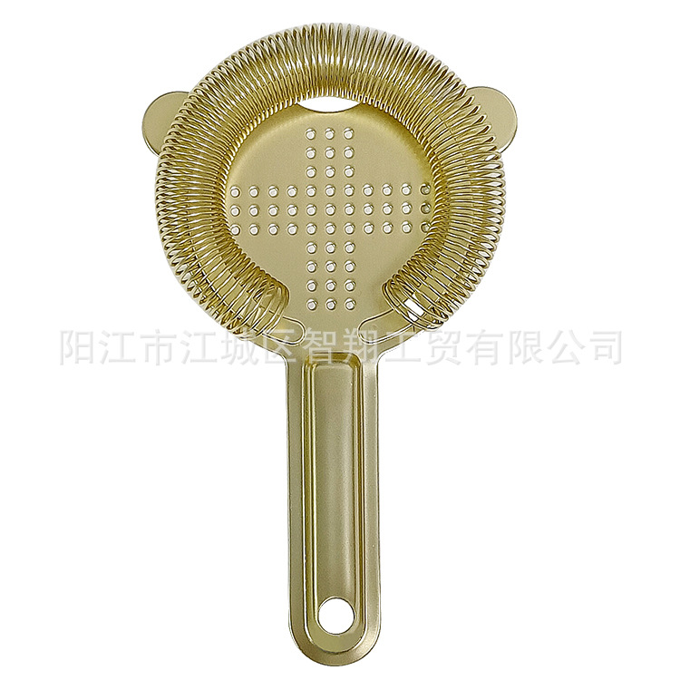 Picture of Wholesale Stainless Steel Ice Strainer Bar Strainer Cocktail Tool Cocktail Ice Separator Ice Filter