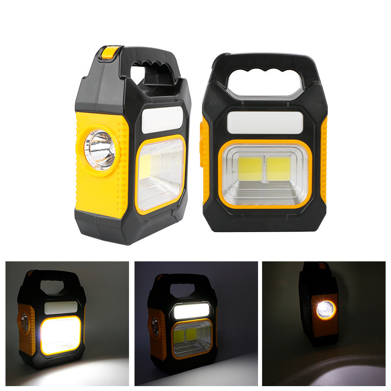 Solar Light emergency portable lamp USB rechargeable home outdoor camping light LED camping light multi-function tent light