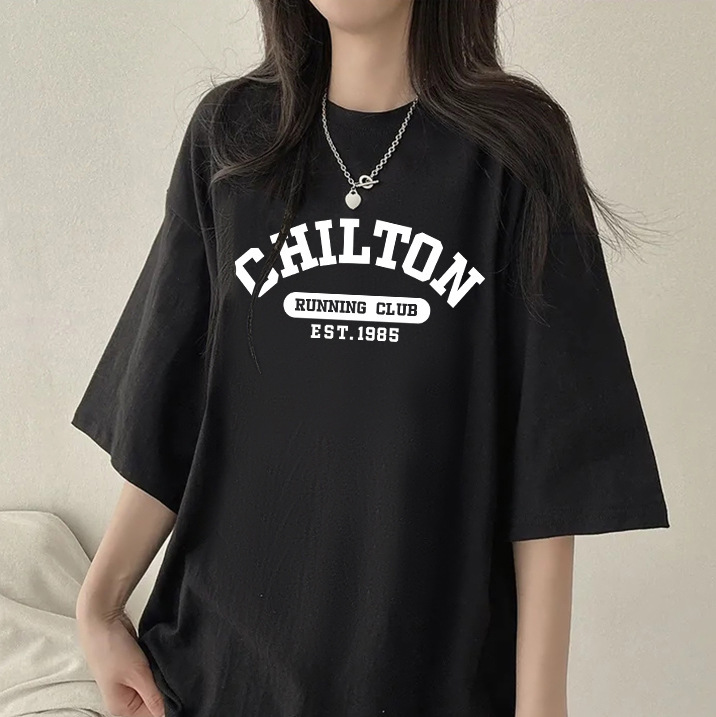 Factory fat m m summer couples cotton plus size 200kg short sleeve American loose T-shirt student coat women's tide brand
