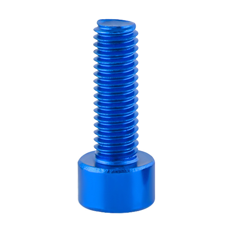 Picture of MUQZI bicycle water bottle holder screw mountain dead fly Road folding car water bottle M5 * 15MM aluminum alloy