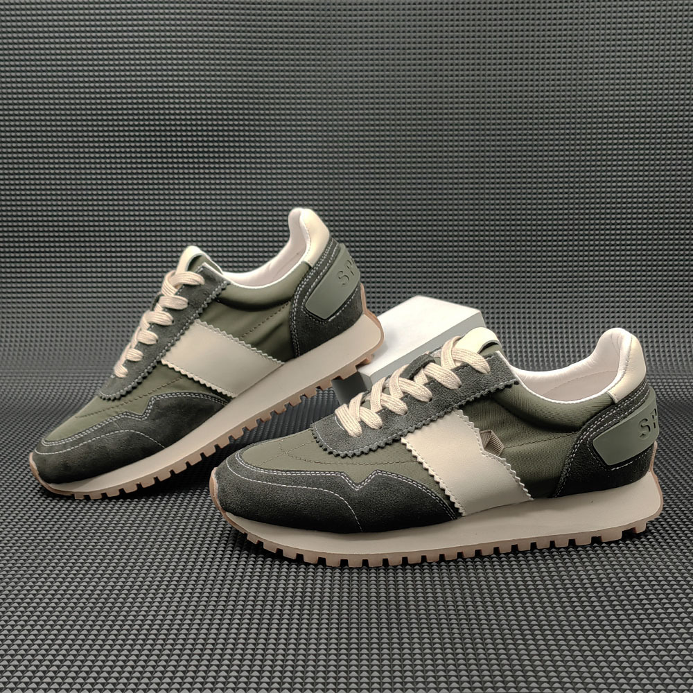 Men's Spring and Summer Walking Shoes Color Matching All-match Trendy Board Shoes Men's Trendy Shoes European Station Breathable Sports Casual Men's Shoes