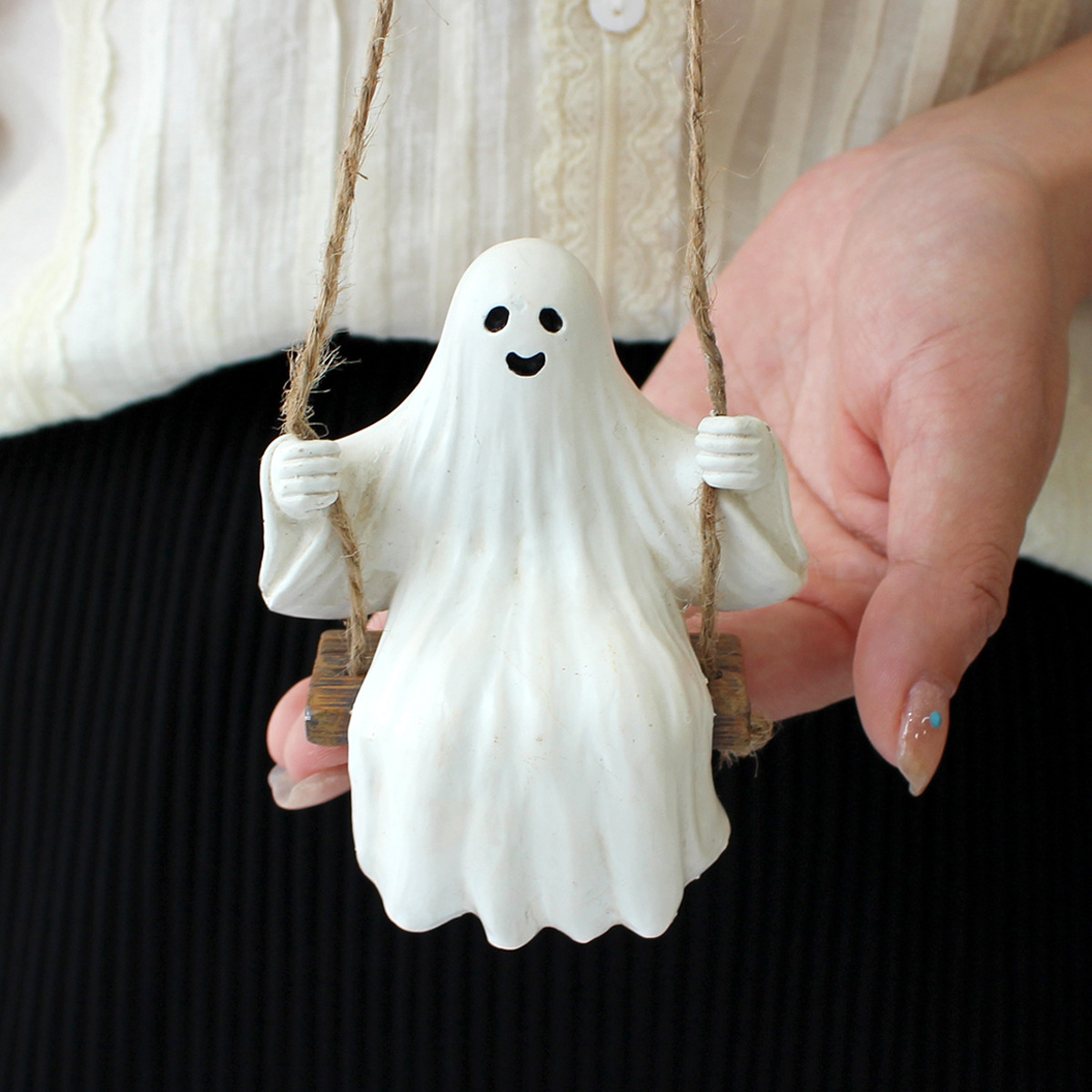 Halloween Swing Ghost Pendant Decoration Site Layout Props Hanging Ghost Devil Ghost Pendant Ghost Festival Gift