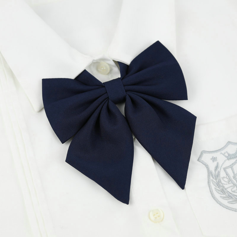 Picture of JK Uniform College Style Solid Color Female Student Bow Tie School Uniform Japanese Style Seikan Suit Bow Red Roots