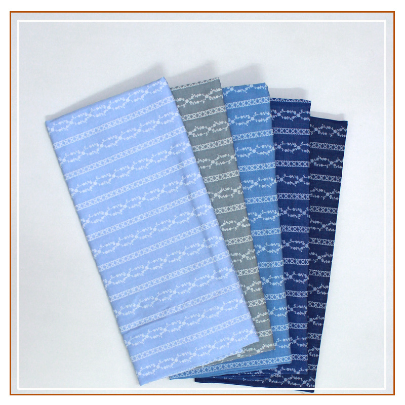 Tencel Linen Laminated Foam Imitation Embroidered Fabric 50% Polyester 50% Rayon Shirt Pants Skirt New Technology Fabric
