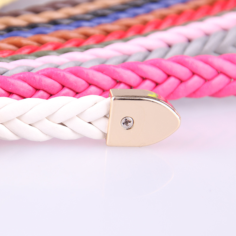 Picture of New ladies thin belt hand woven thin belt dress decoration Joker casual belt wholesale 617
