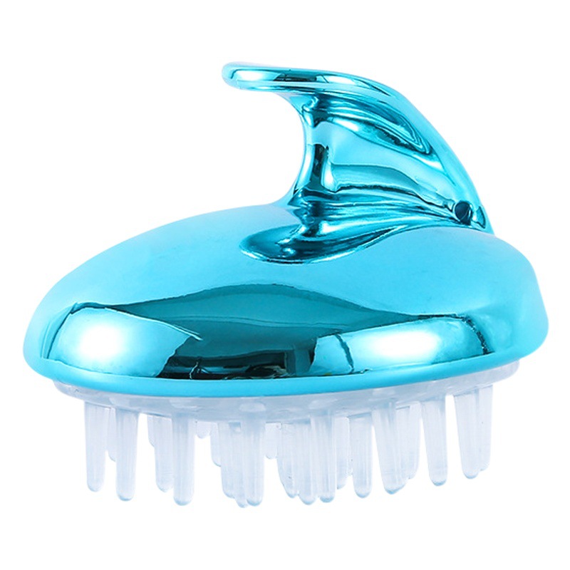 Crystal transparent shampoo brush silicone head massage brush shampoo comb scalp itching artifact manufacturers wholesale