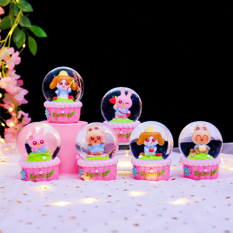 Picture of Cute little bean khaki balakatong doll trendy surprise blind box resin hand-made online hot selling gift