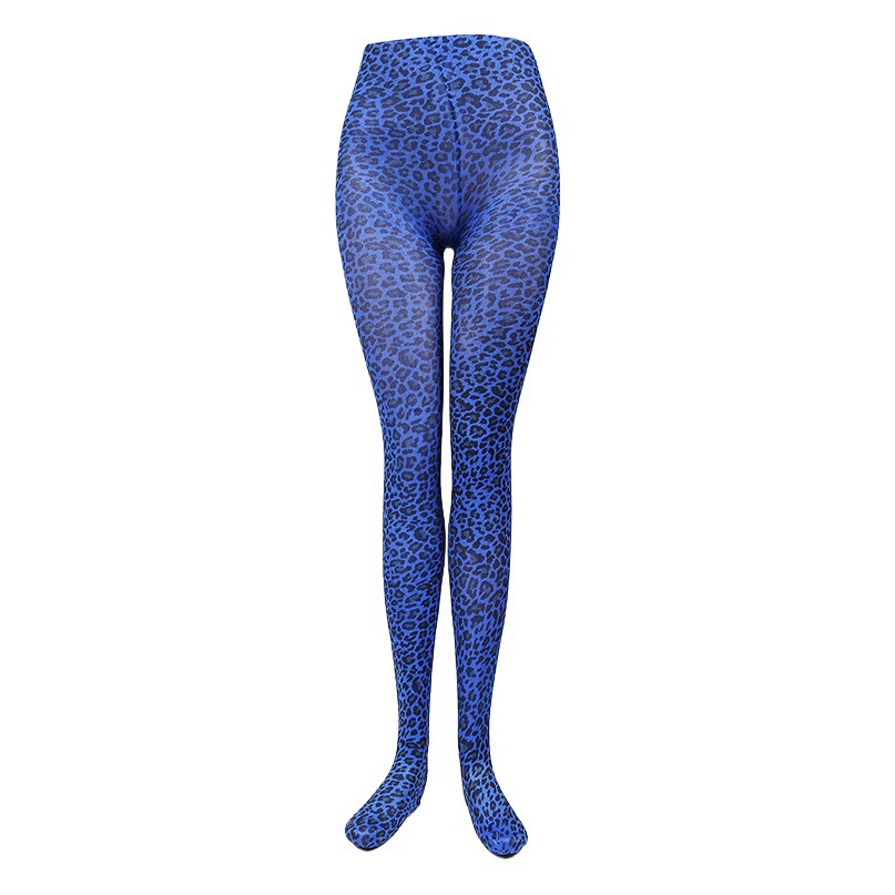 Cross-border Halloween socks sexy leopard pantyhose nightclub bar performance stockings a generation of hair