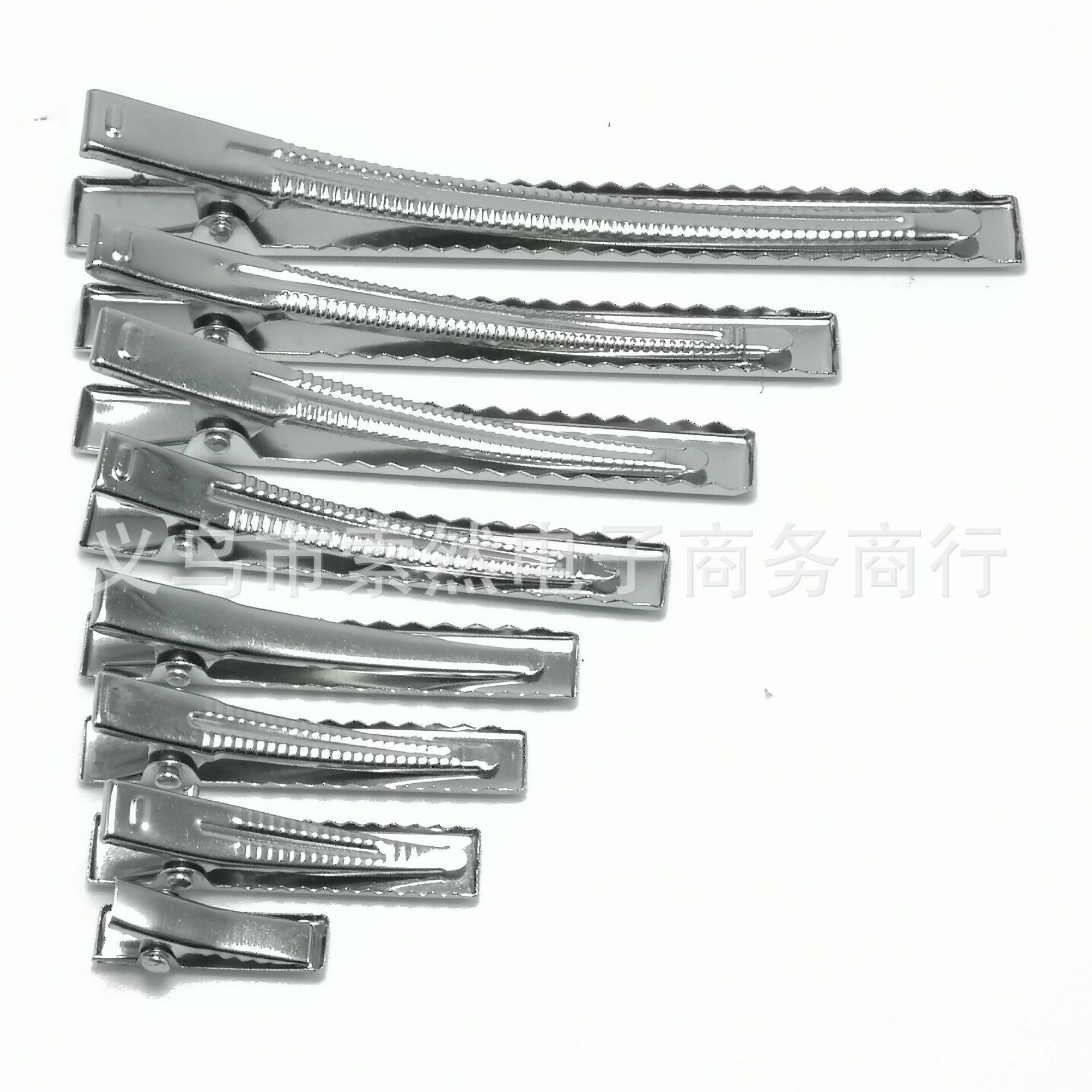 Picture of Korean-Style DIY Bow Hairpin Accessories, Metal Spring Clips, Square Duckbill Clips, Alligator Clips, Mixed Wholesale Accessories, Thickened