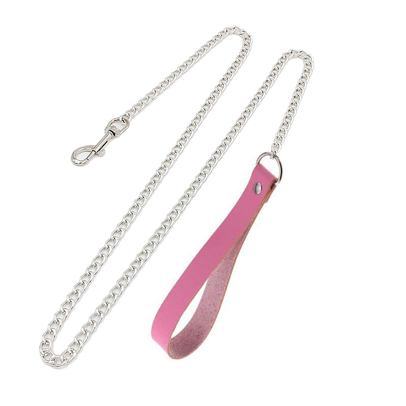Picture of European and American Exaggerated Adult Sex Products Rivet Collar Flirting Necklace Neck Neck Set Dog Slave Special Traction Rope Set
