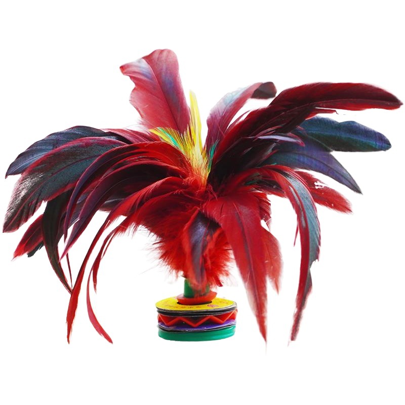 Chicken Feather shuttlecock competition special fitness shuttlecock key kick-resistant hair tendon children Primary School students feather sports old-fashioned
