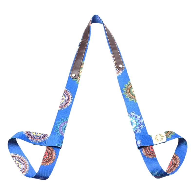 Yoga Mat Strap Strap Strap Storage Rope 2-in -1 Portable Zoom Bundle Yoga Sports Fitness Stretch Strap Rope