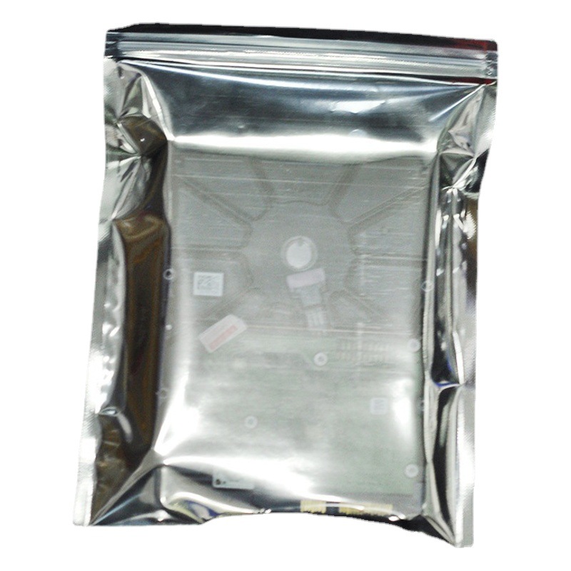 Factory Anti-Static flat pocket hard disk packaging electronic accessories motherboard LED sealing machine bag shielding electrostatic bone bag