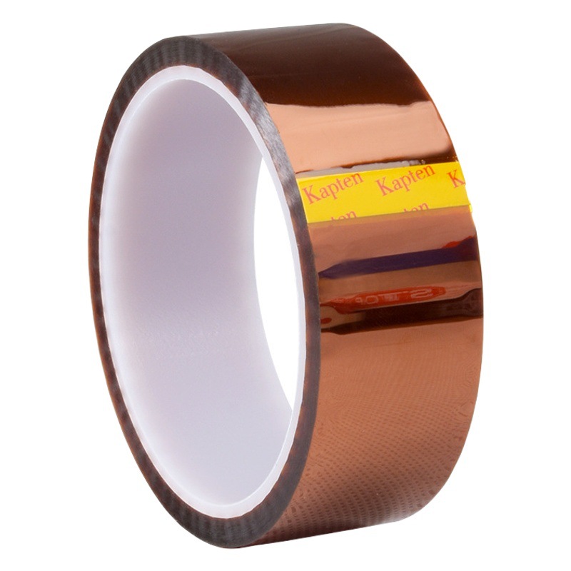 PI gold finger high temperature tape Brown polyimide high temperature resistant tape silicone insulation tape factory wholesale