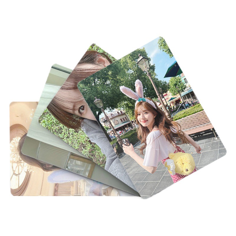 Picture of Zhao Lusi laser small card boxed 50 pieces 1 Box star peripheral album small card LOMO card three-inch Polaroid
