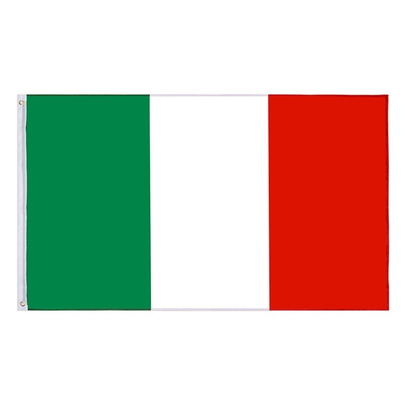 Italian flag striped tricolor flag Italy flag3 * 5ft polyester spring spinning flag flag spot
