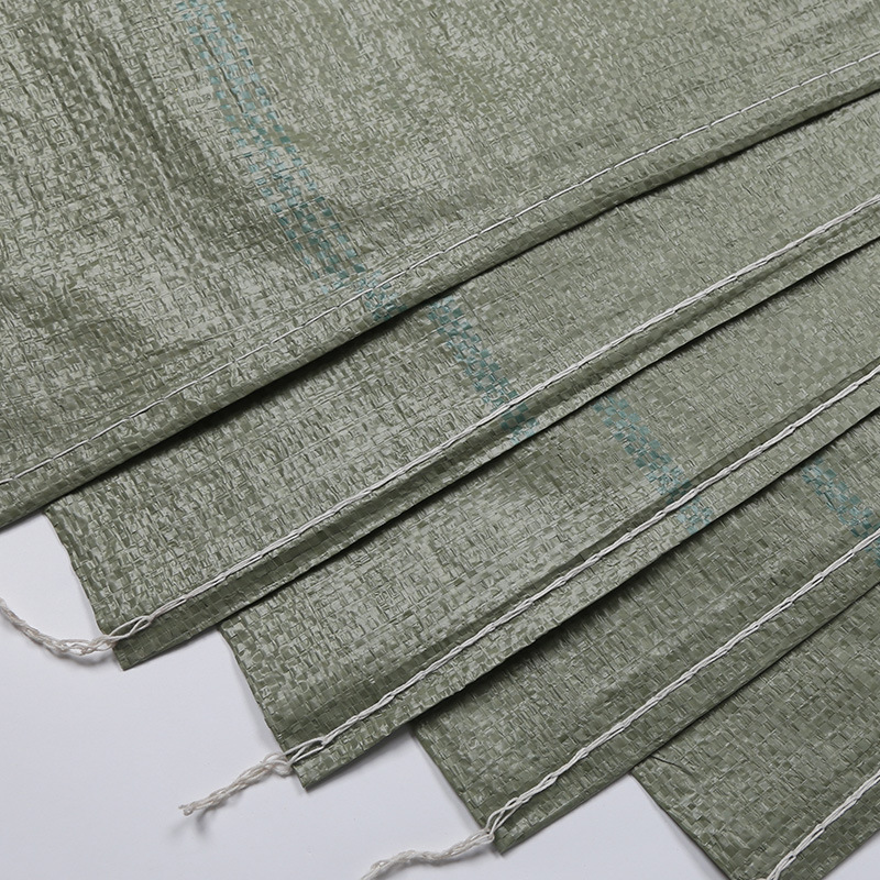 Picture of Gray Green Plastic Woven Bag 200*215cm Express Logistics Transfer Packing Bag Extra Large Snakeskin Bag Customization
