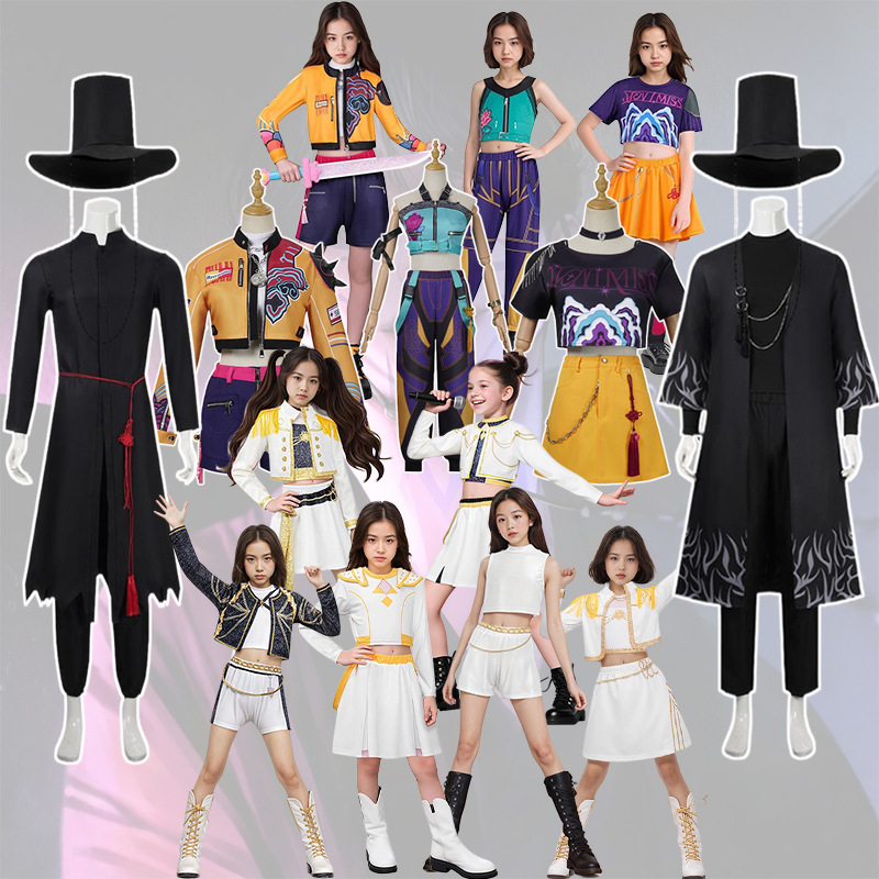 Cross-border new Western girls' Devil May Cry pop singer Halloween costume stage costume
