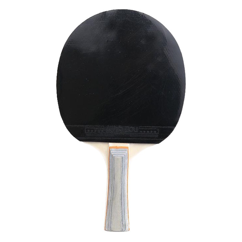 Bolitwo-Shot Three-Ball Table Tennis Racket with Portable Retractable Net Rack and Net Bag, Beginner Table Tennis Racket Set for Students