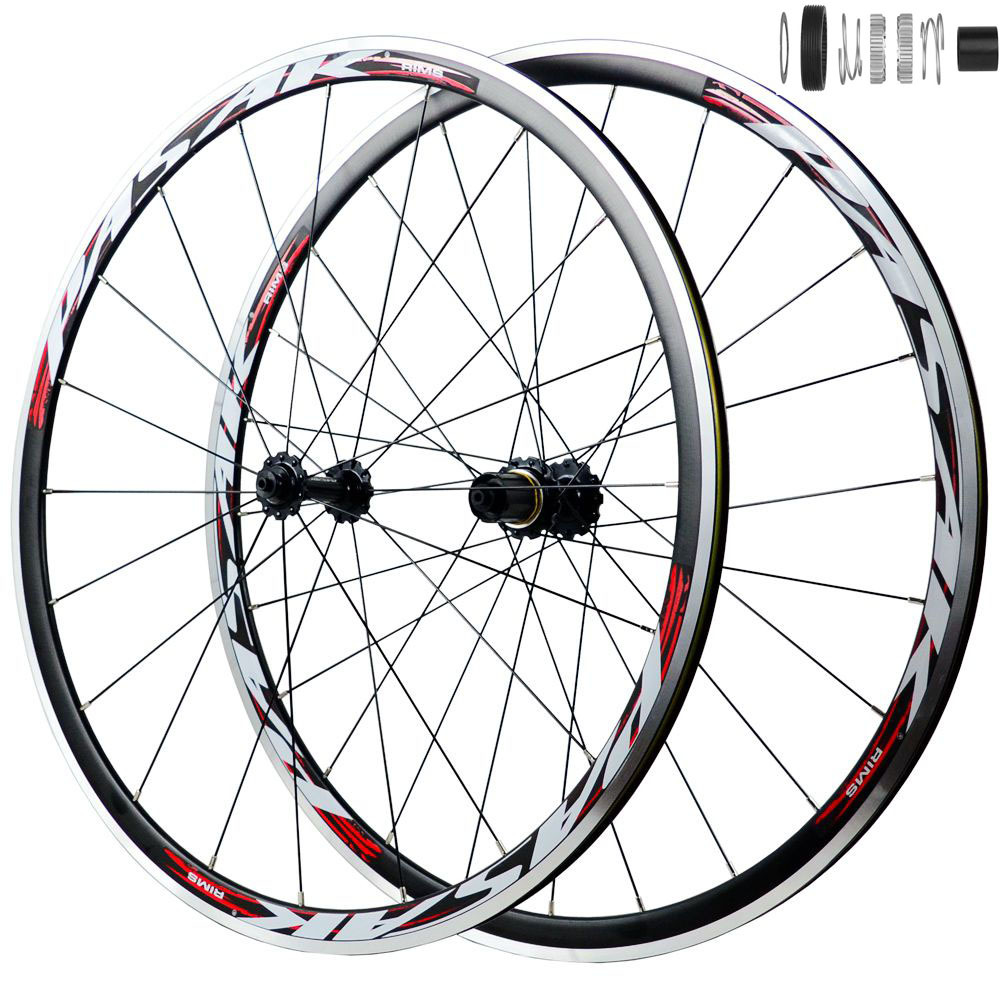 Picture of Aluminum alloy Sipeilin bearing road wheel set 700C DT planetary ratchet 54T bicycle wheel 11 speed C brake V brake