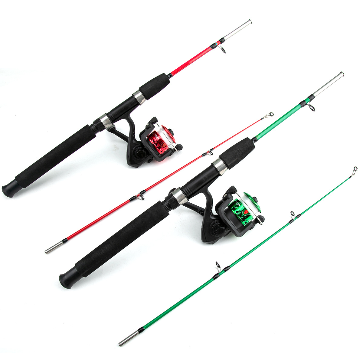 Picture of Foreign trade children's fishing rod fishing gear rod wheel suit fishing rod children beginner portable rod wheel road Asian rod wholesale